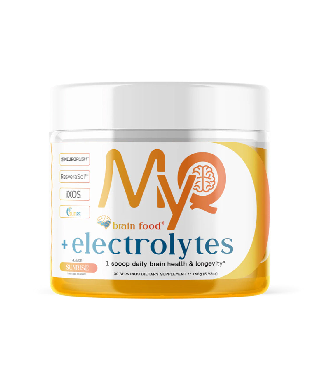 MyQ Brain Food + Electrolytes + Prebiotics Powder