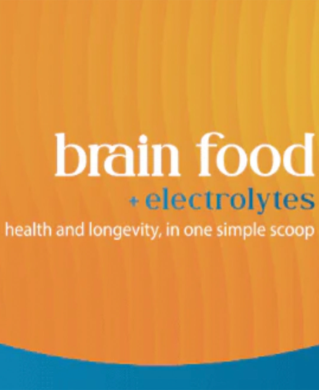 MyQ Brain Food + Electrolytes + Prebiotics Powder