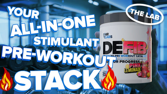 DEFIB is your All-in-One Stimulant Pre-Workout Stack
